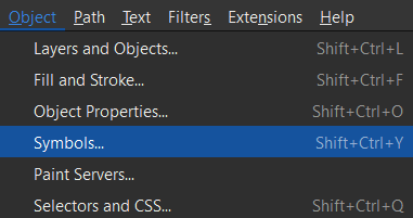 Adding Symbol Library in Inkscape