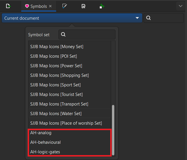 Inkscape Symbol Libraries