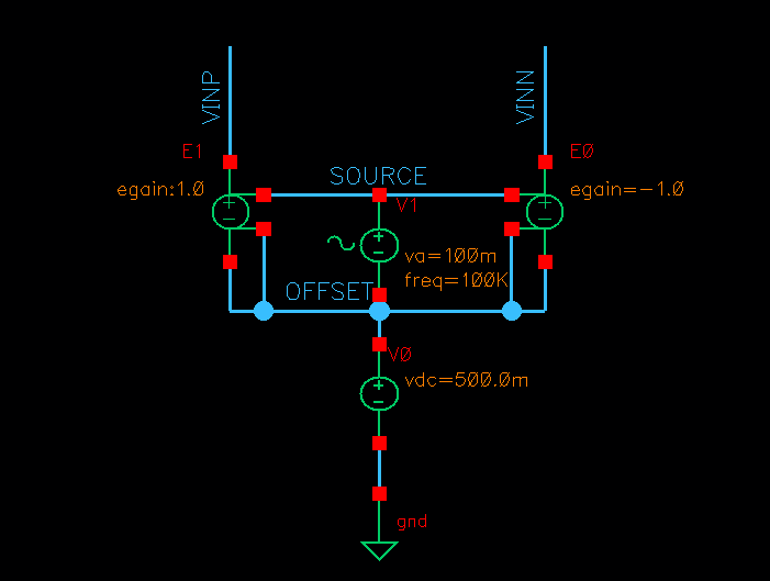 Differential signal generator
