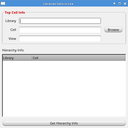 Display GUI in SKILL